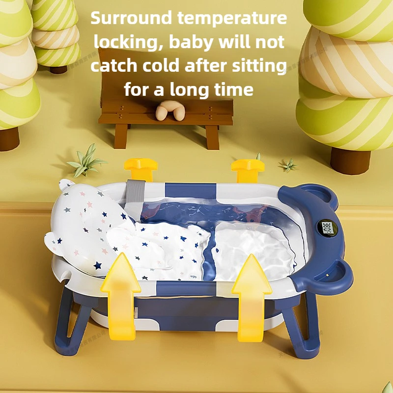 Foldable Baby Bath Tub Intelli - Baby Food Warmer Portable recension och pris