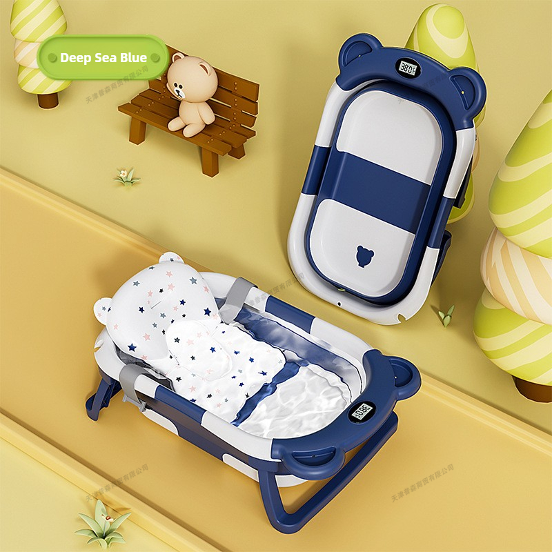 Foldable Baby Bath Tub Intelli - Baby Food Warmer Portable recension och pris