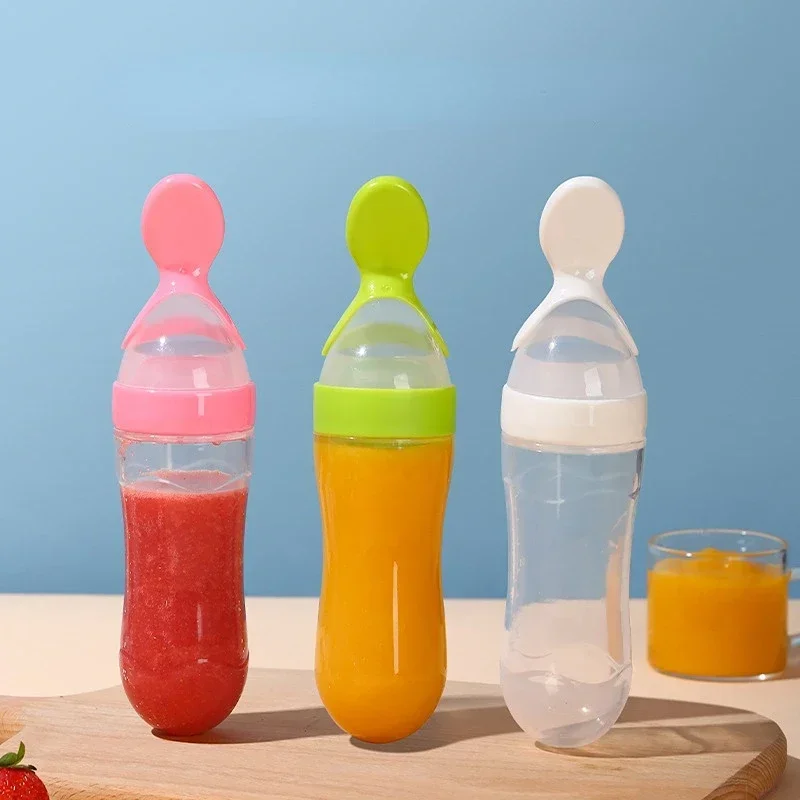 Safe Baby Feeding Bottle Spoon - Baby Food Guide recension och pris