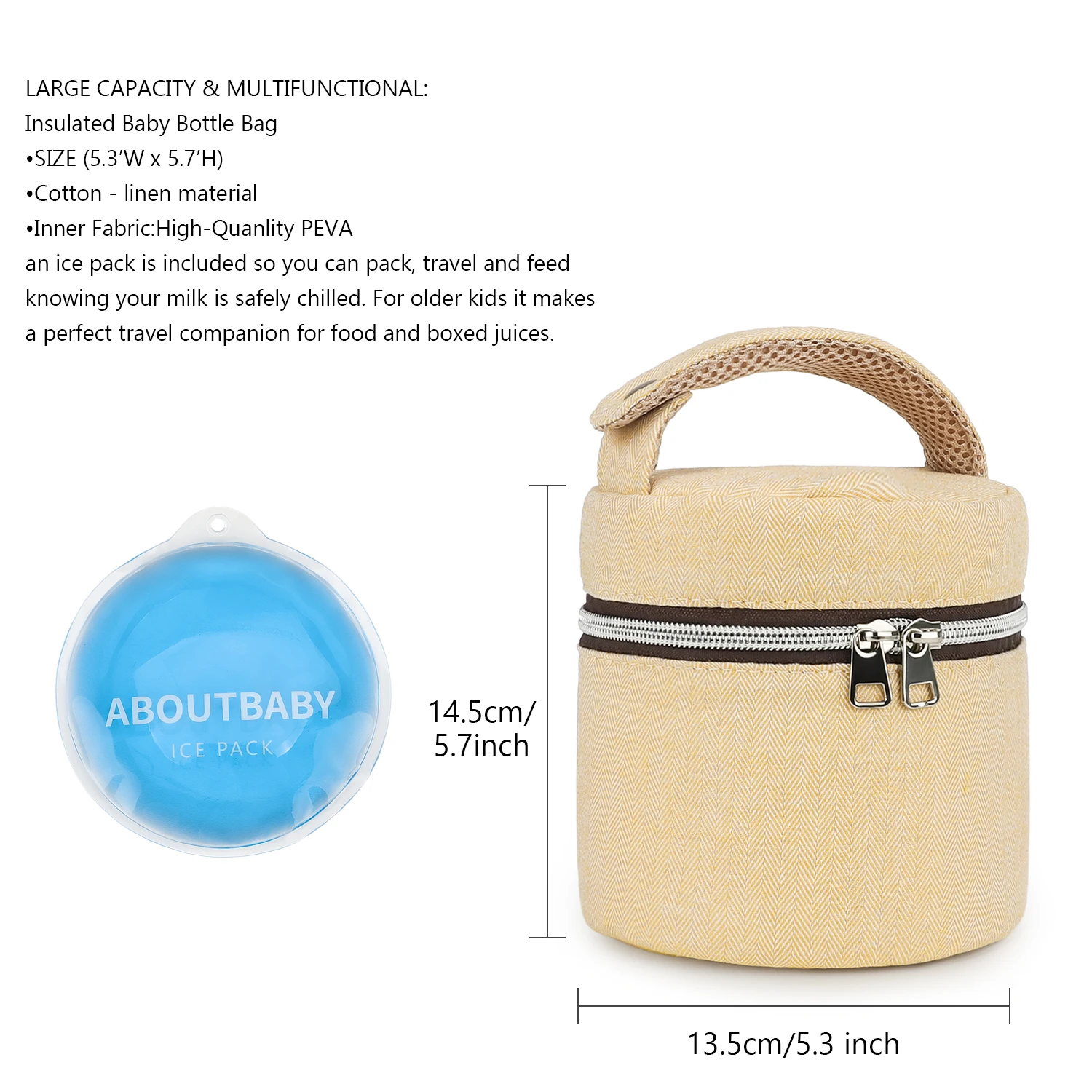 Bottle bag waterproof constant - Baby Food Storage recension och pris