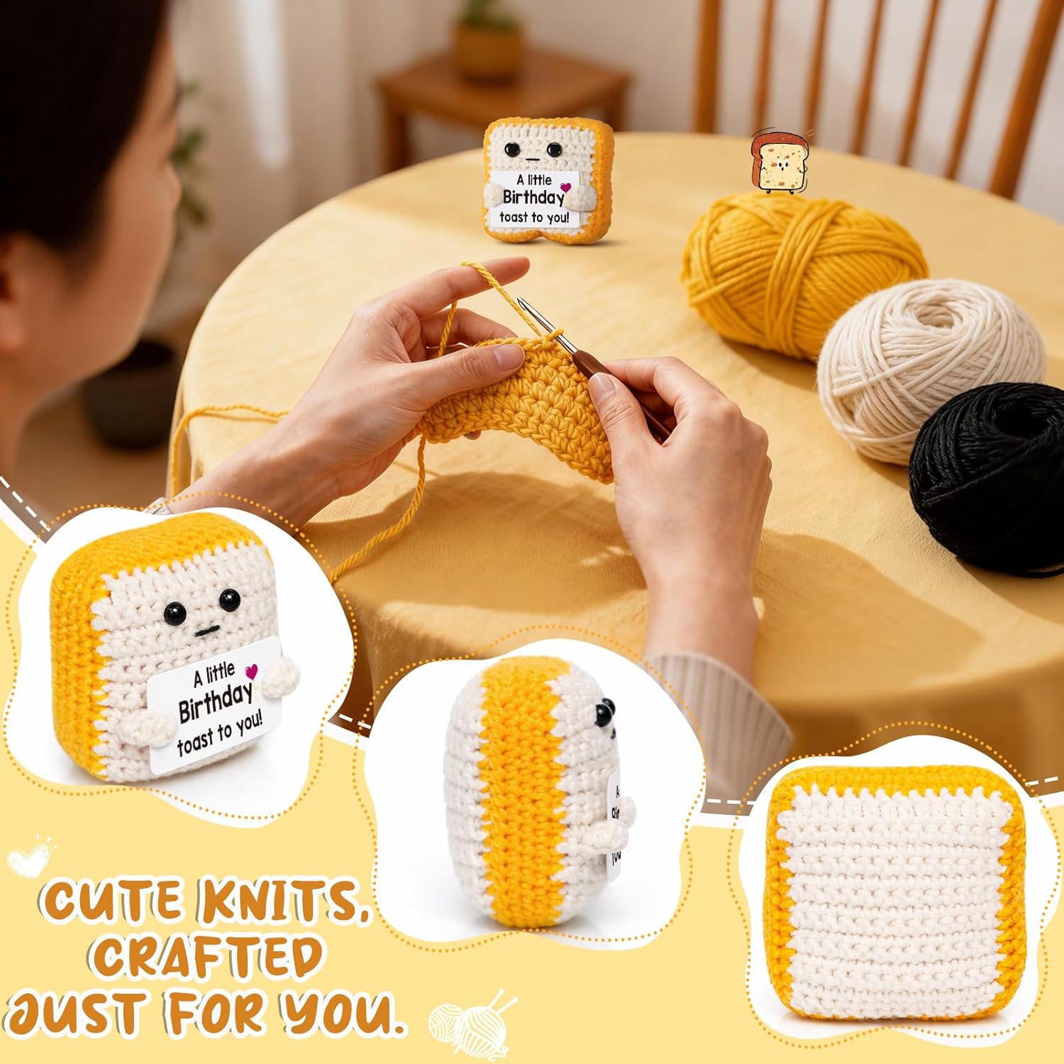 1 Piece of Fun Handmade Croche - Baby Xmas Food recension och pris