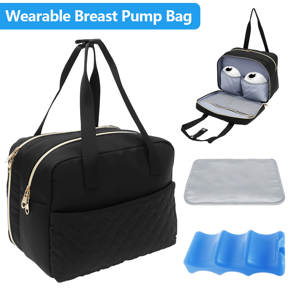 Wearable Breast Pump Bag with  - Baby Food Warmer Portable recension och pris