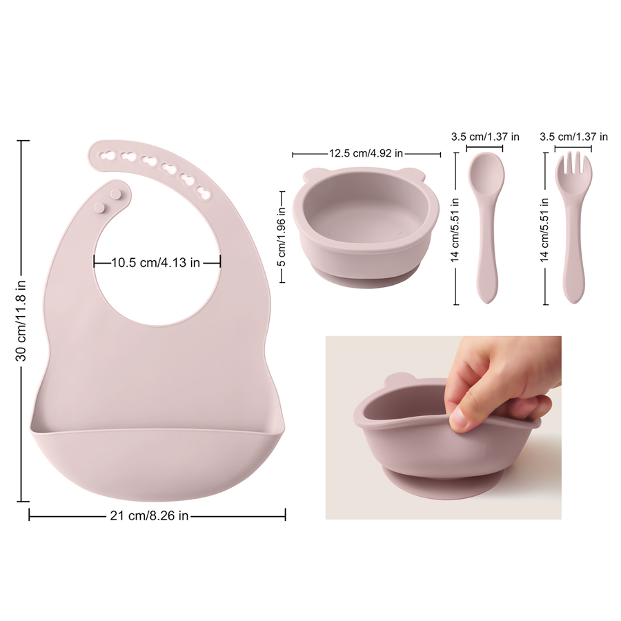 Wholesale Silicone Children Ta - Baby Food Dinner recension och pris